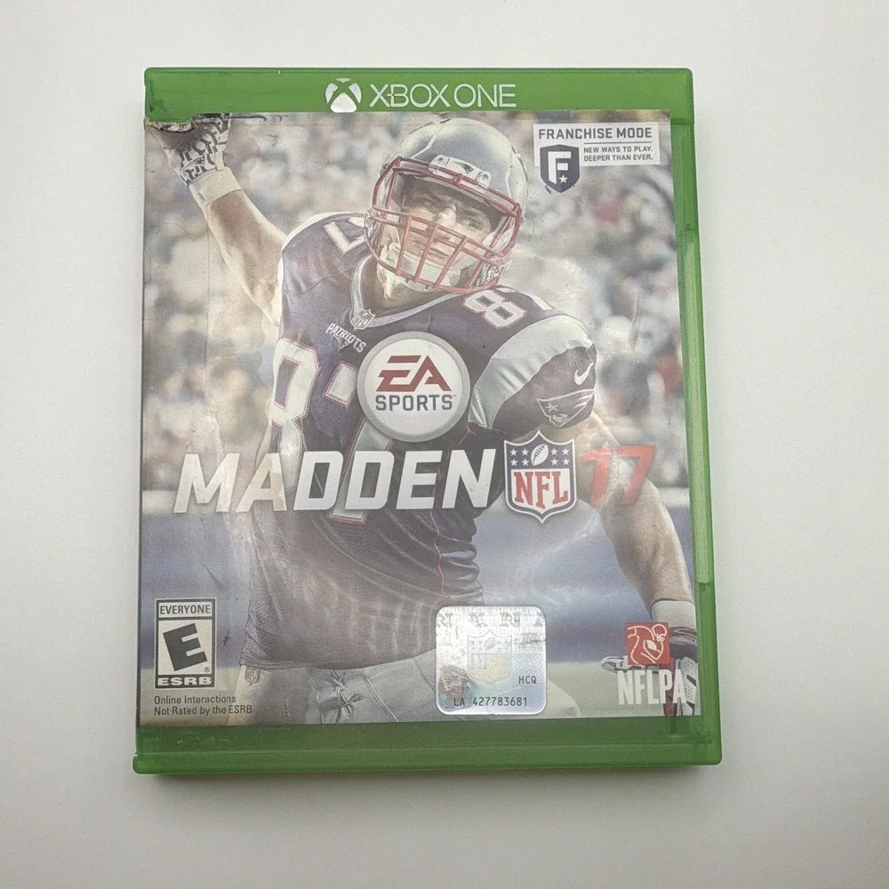 Madden NFL 17 Microsoft Xbox One 2016 EA Sports Football Game Case Included